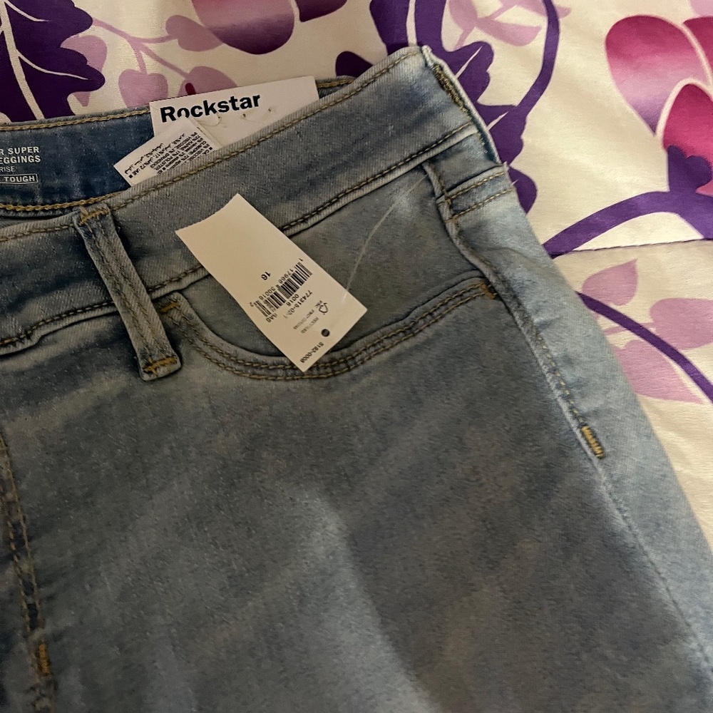 Girls rockstar jeans